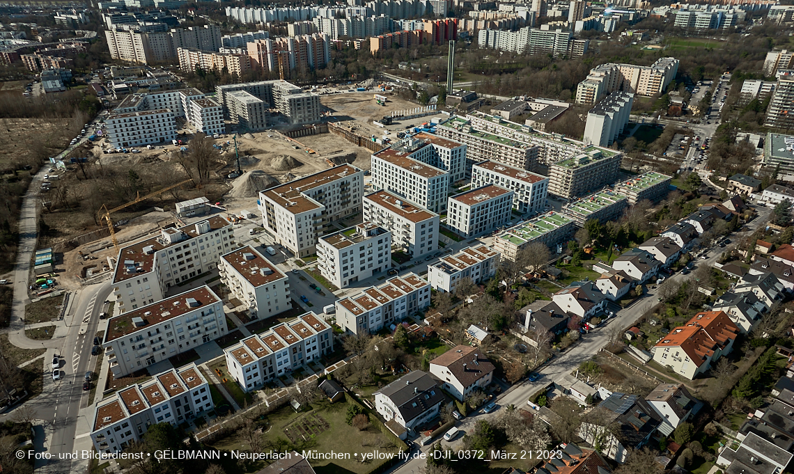 22.03.2023 - Baustele und Wohnanlage Alexisquartier